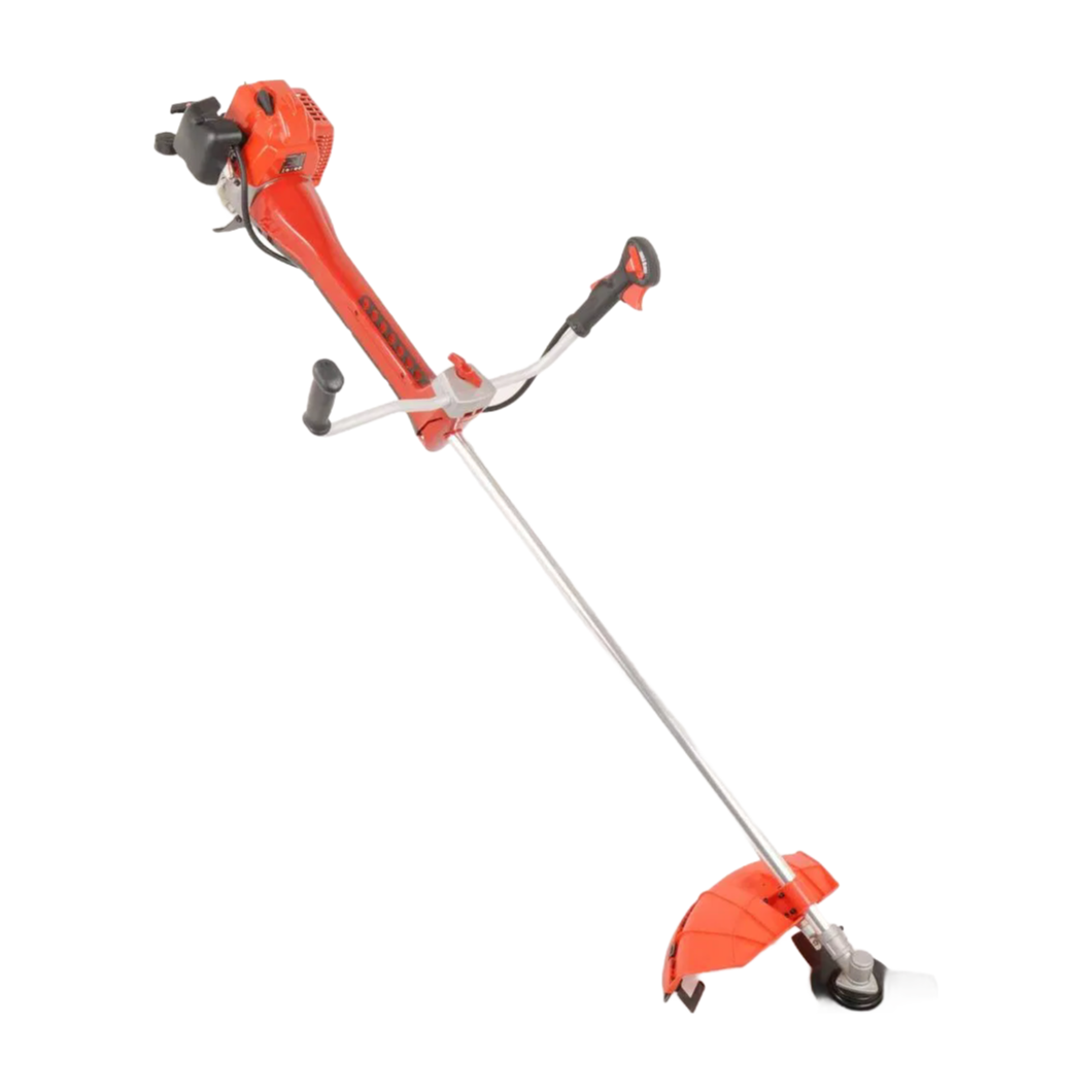 High Efficiency 2-Stroke Gas Brush Cutter with Adjustable Handle for Shrub Cutting 24.5cm Width