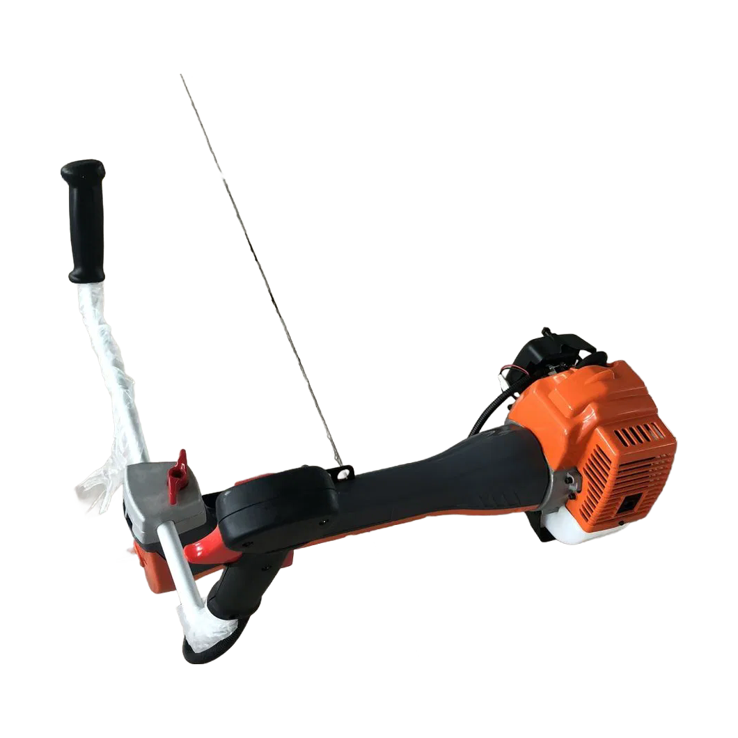 High Efficiency 2-Stroke Gas Brush Cutter with Adjustable Handle for Shrub Cutting 24.5cm Width