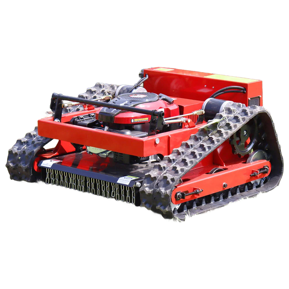 4-Stroke Petrol Powered Remote Control Mower for Soccer Fields and Rugby Grounds