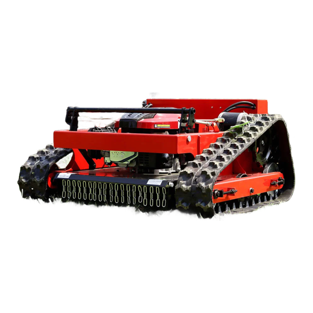 4-Stroke Petrol Powered Remote Control Mower for Soccer Fields and Rugby Grounds
