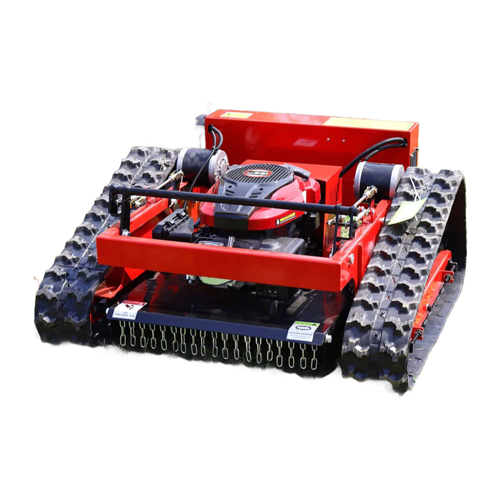 4-Stroke Petrol Powered Remote Control Mower for Soccer Fields and Rugby Grounds