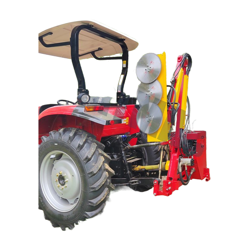 Industrial Grade Hydraulic PTO Tree Trimming Machine - 1-2km/h Adjustable Speed for Precision Cutting