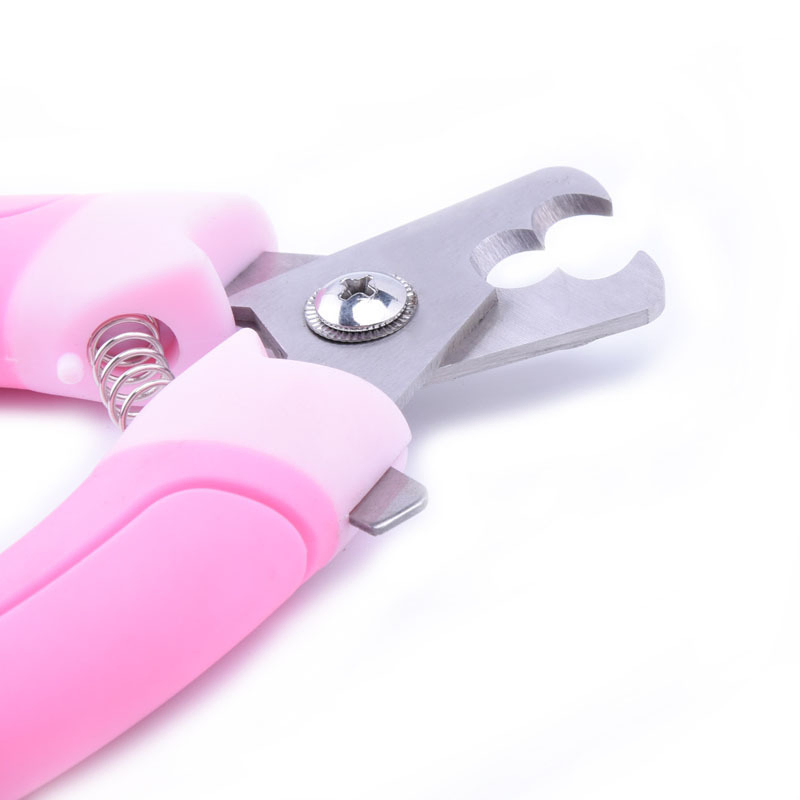 Professional Pet Nail Clipper Manufacturer with Stainless Steel Blade and Rubber Handle