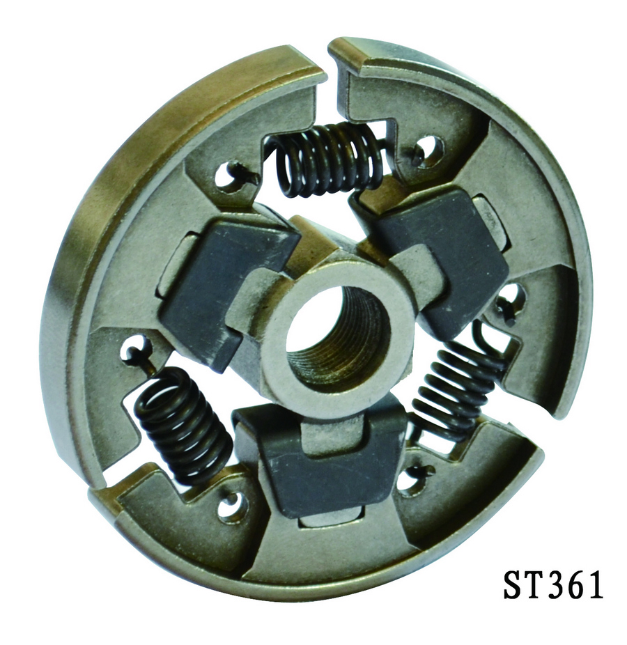 Customizable Non-Asbestos Friction Clutch for Garden Machinery - 14mm Width Design