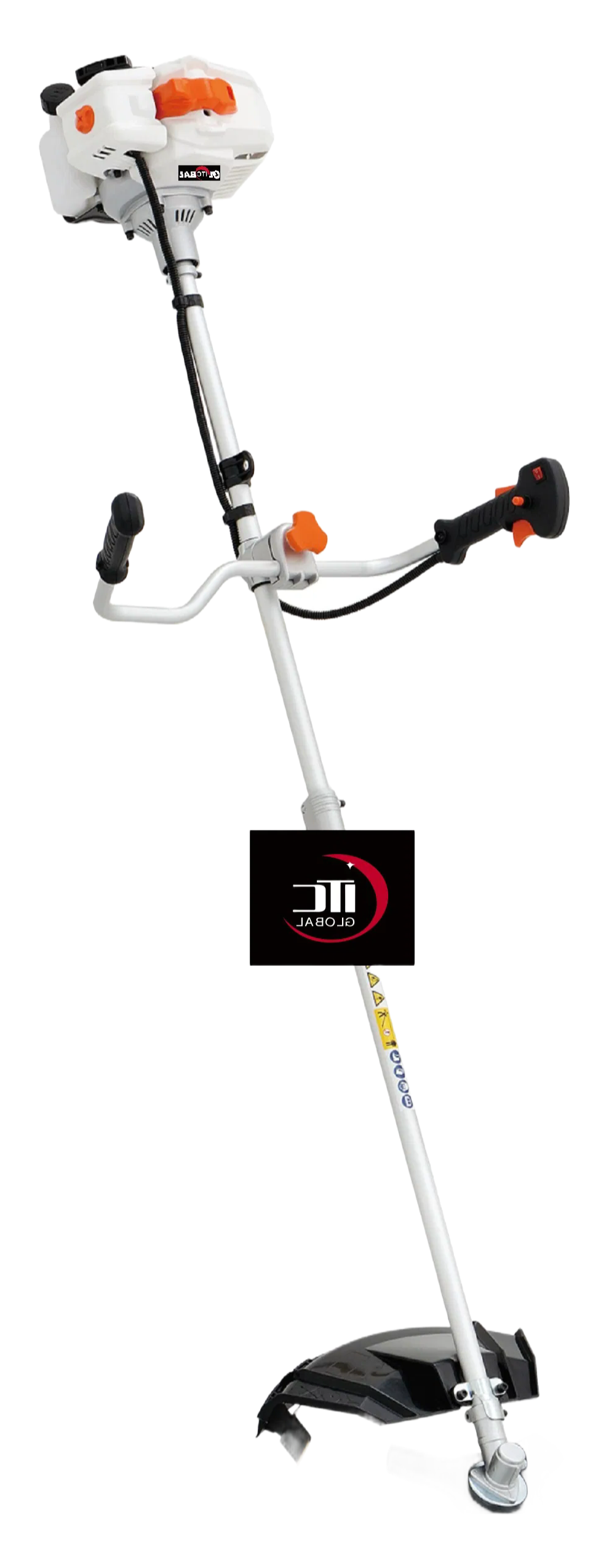 Heavy Duty Bicycle Handle Gasoline Brush Cutter with Three Tooth Blade and Auto Line Feed System