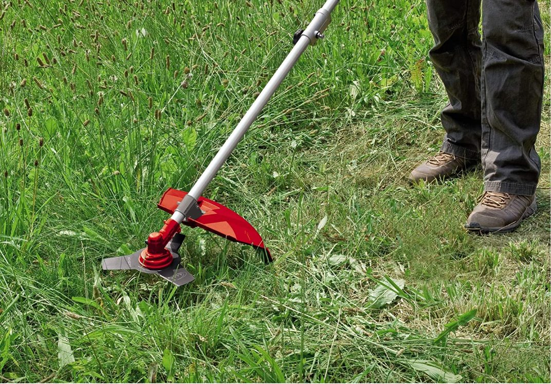Heavy Duty Bicycle Handle Gasoline Brush Cutter with Three Tooth Blade and Auto Line Feed System