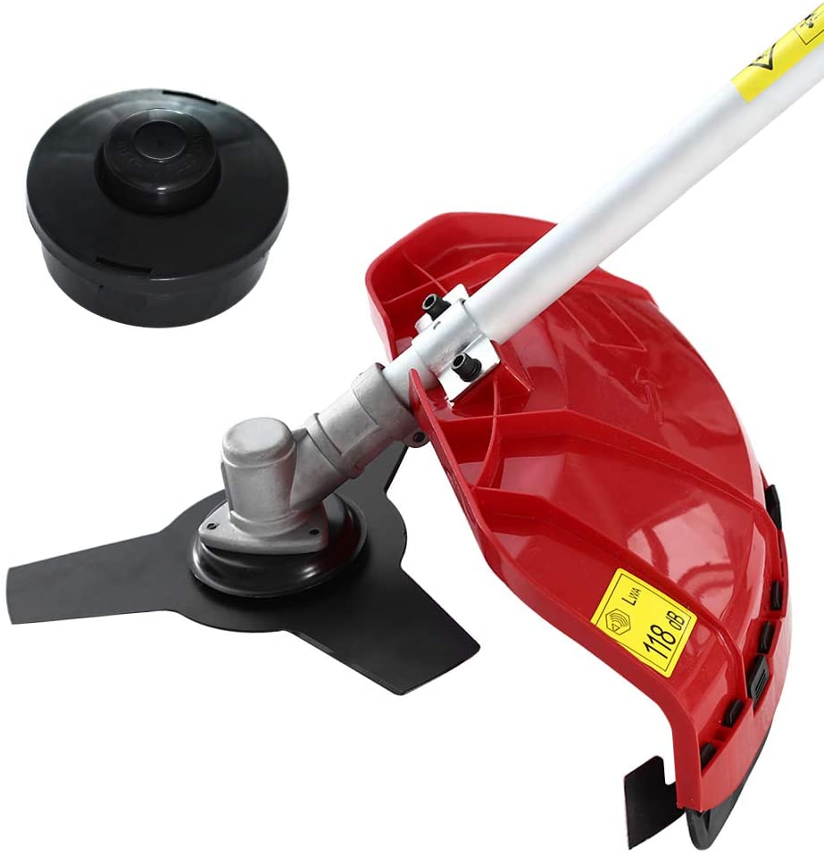 Heavy Duty Bicycle Handle Gasoline Brush Cutter with Three Tooth Blade and Auto Line Feed System