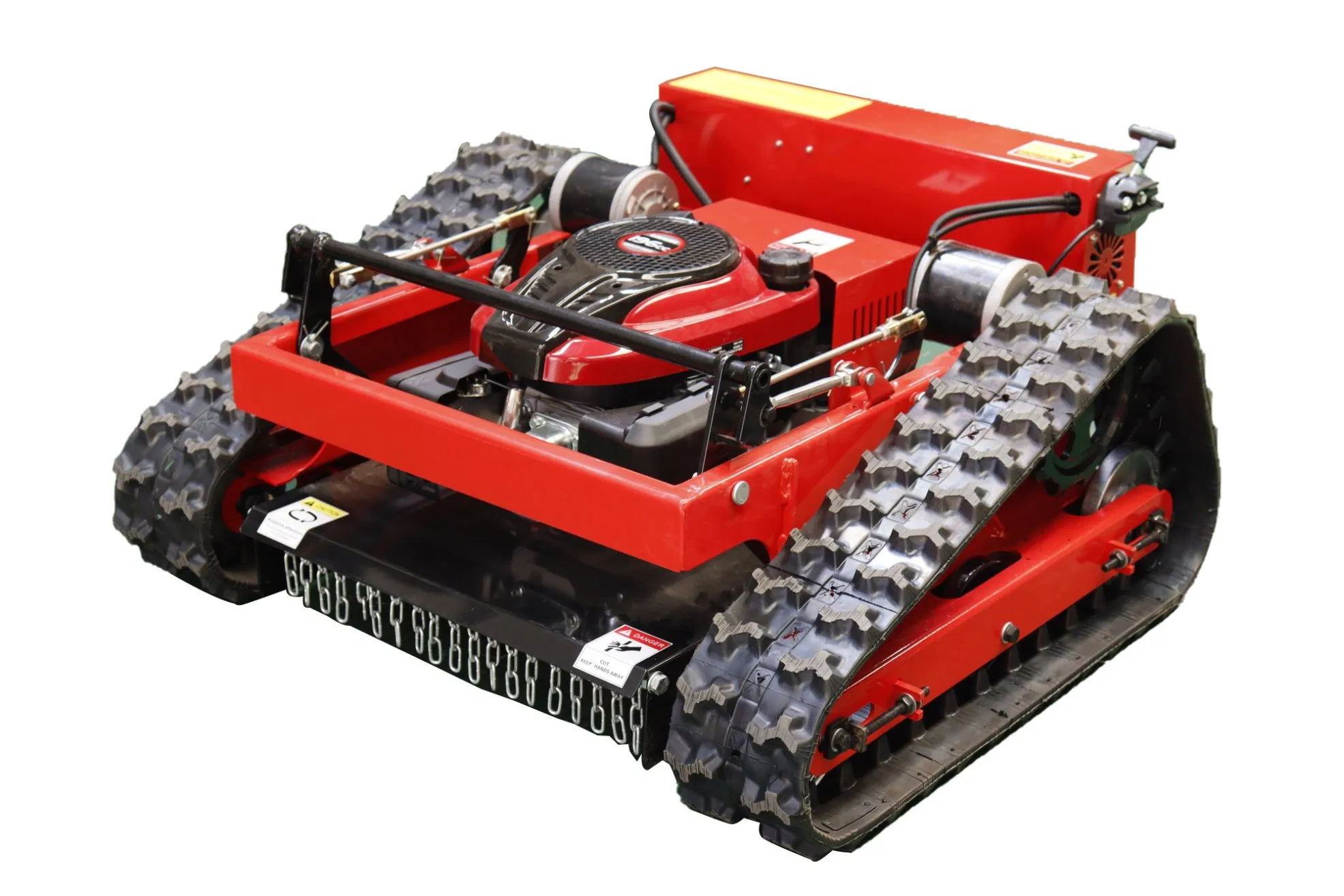 Heavy-Duty 128kg Remote Control Brush Cutter for Commercial Landscape Maintenance