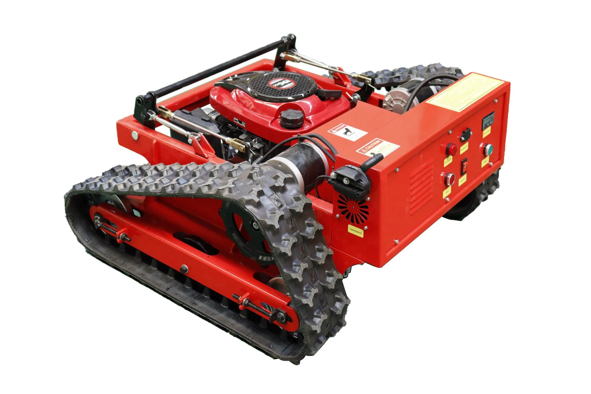 Heavy-Duty 128kg Remote Control Brush Cutter for Commercial Landscape Maintenance