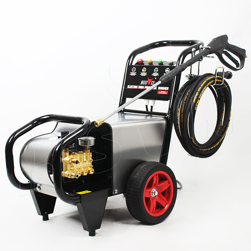 Bison 140-170bar Electric High Pressure Washer | 3000W Commercial Car Wash Equipment