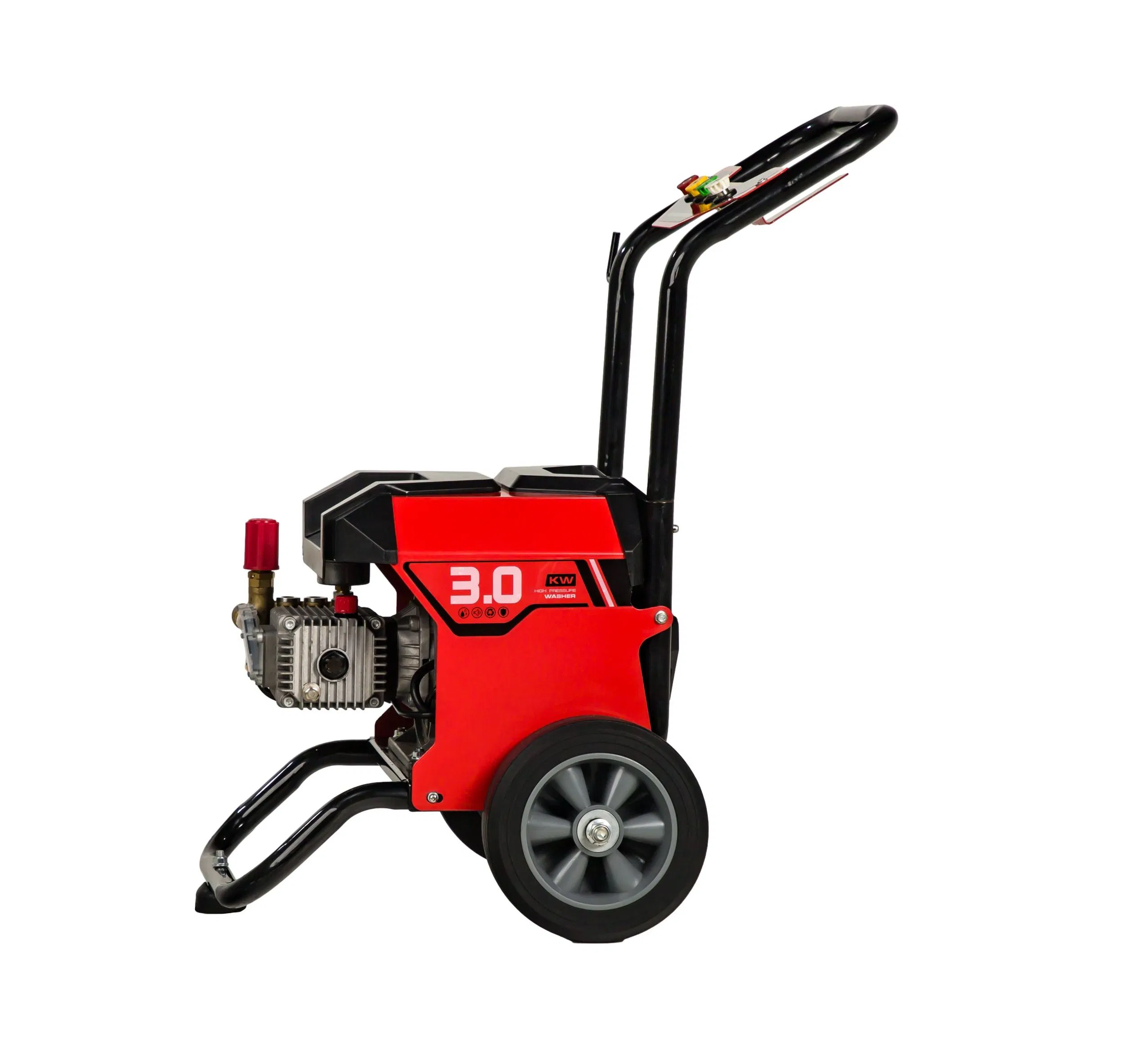 Bison Professional High Pressure Triplex Plunger Pump - Electric Power Car Wash Equipment & Industrial Cleaning Solution