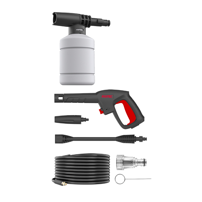 Fixtec 80-120bar 1500W Electric High Pressure Washer for Car Cleaning and Industrial Use