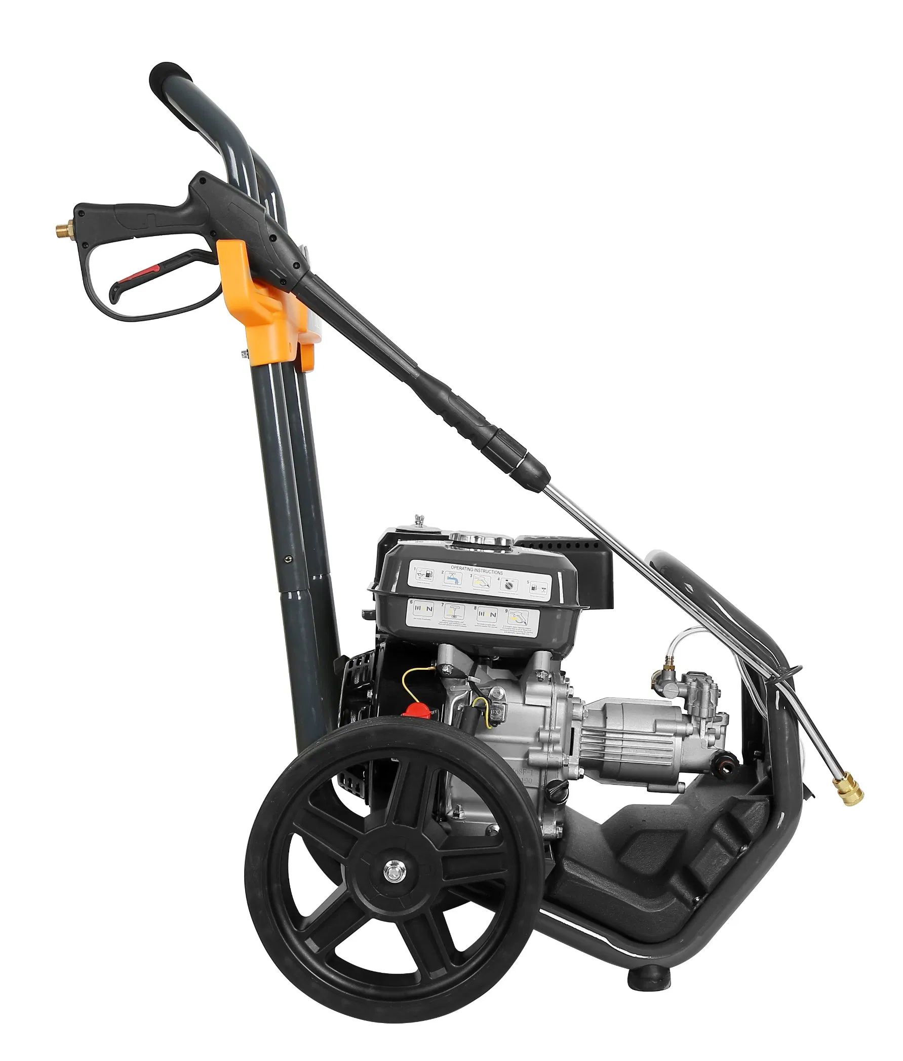 Newland 180NB 2600PSI Gas Pressure Washer - 7HP Gasoline Engine High Pressure Cleaner for Commercial Use