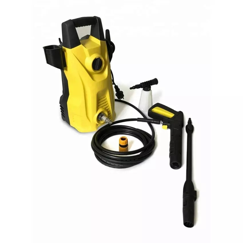 Electric High Pressure Washer Machine for Car & Home Cleaning - 120Bar Portable Water Spray Cleaner