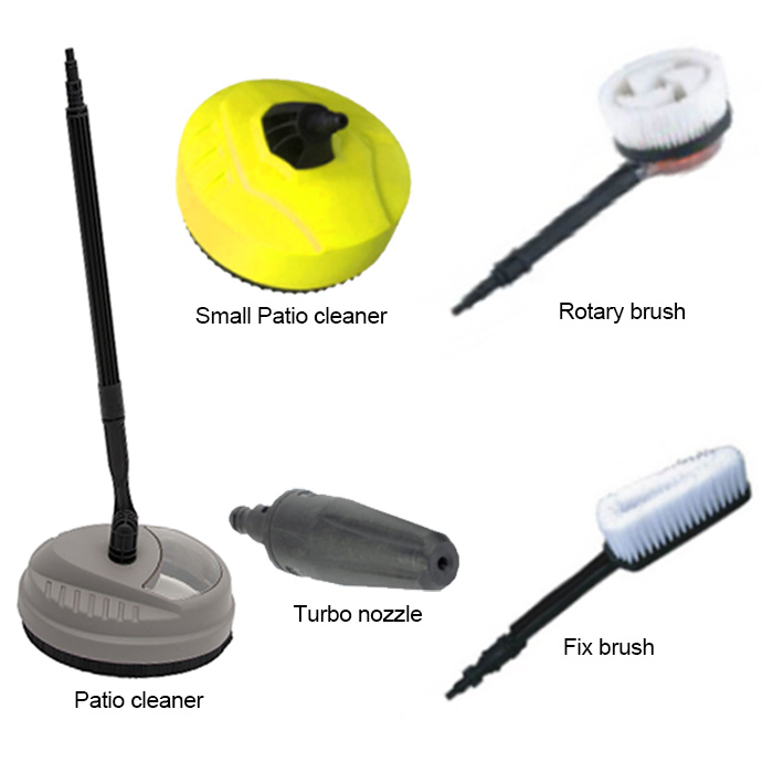 High Pressure Car Washer with Multi-Function Nozzle - 150 Bar Aluminum Pump for Efficient Cleaning