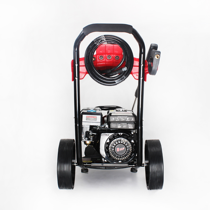 Bison 150-210 Bar Gasoline Powered High Pressure Car Wash Machine | 6.5HP Petrol Engine Cleaner