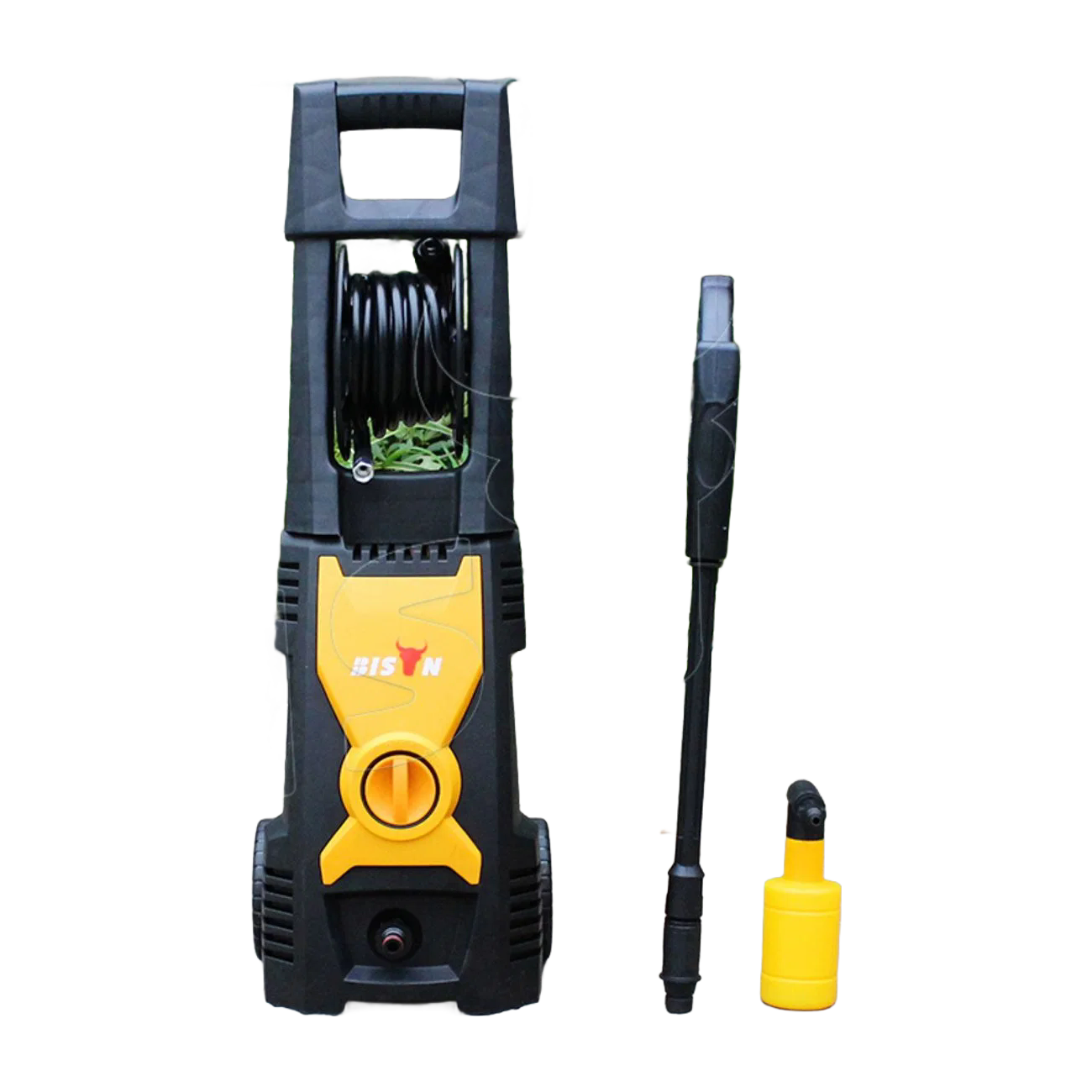 BISON Electric Portable High Pressure Car Washer - 1500PSI 6LPM Cold Water Cleaner