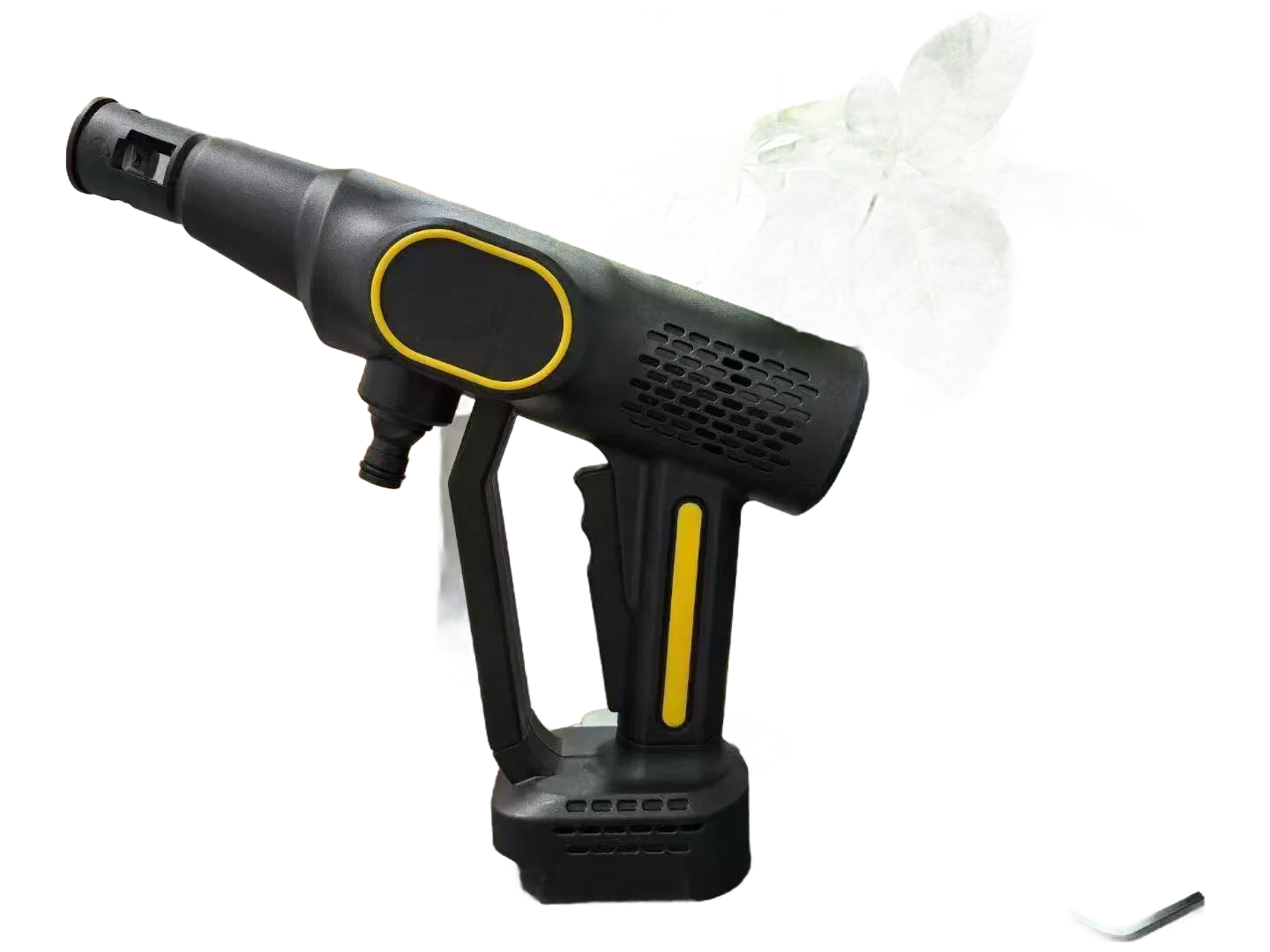 Portable Electric Pressure Washer for Car Cleaning - 20V Cordless High Pressure Water Gun with 6-in-1 Nozzle