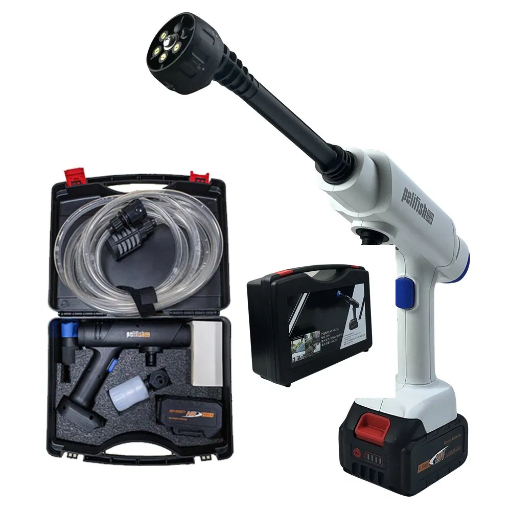 21V Cordless High Pressure Car Washer - Portable 30BAR Wireless Water Cleaner Machine