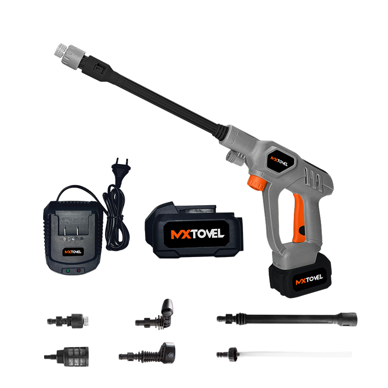 20V Brushless Cordless High Pressure Washer for Car Cleaning - 3 Speed Adjustable