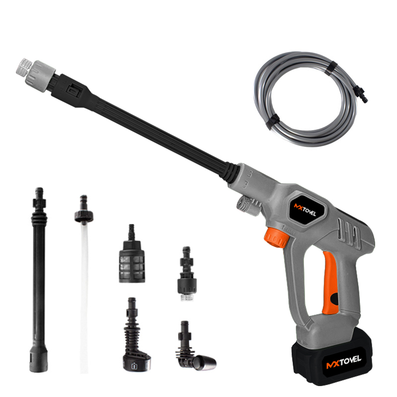 20V Brushless Cordless High Pressure Washer for Car Cleaning - 3 Speed Adjustable