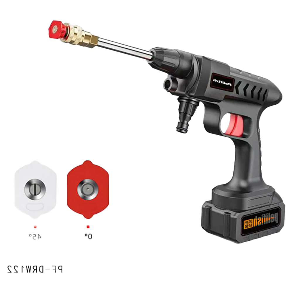 DRW122 High Pressure Car Washer Gun - 40BAR Portable Water Jet Cleaner with Foam Cannon