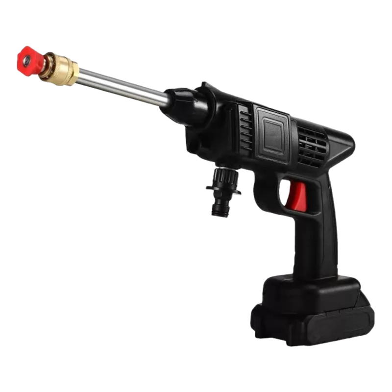 Portable Lithium Battery High Pressure Car Washer - 30Bar Wireless Water Spray Gun for Car Washing