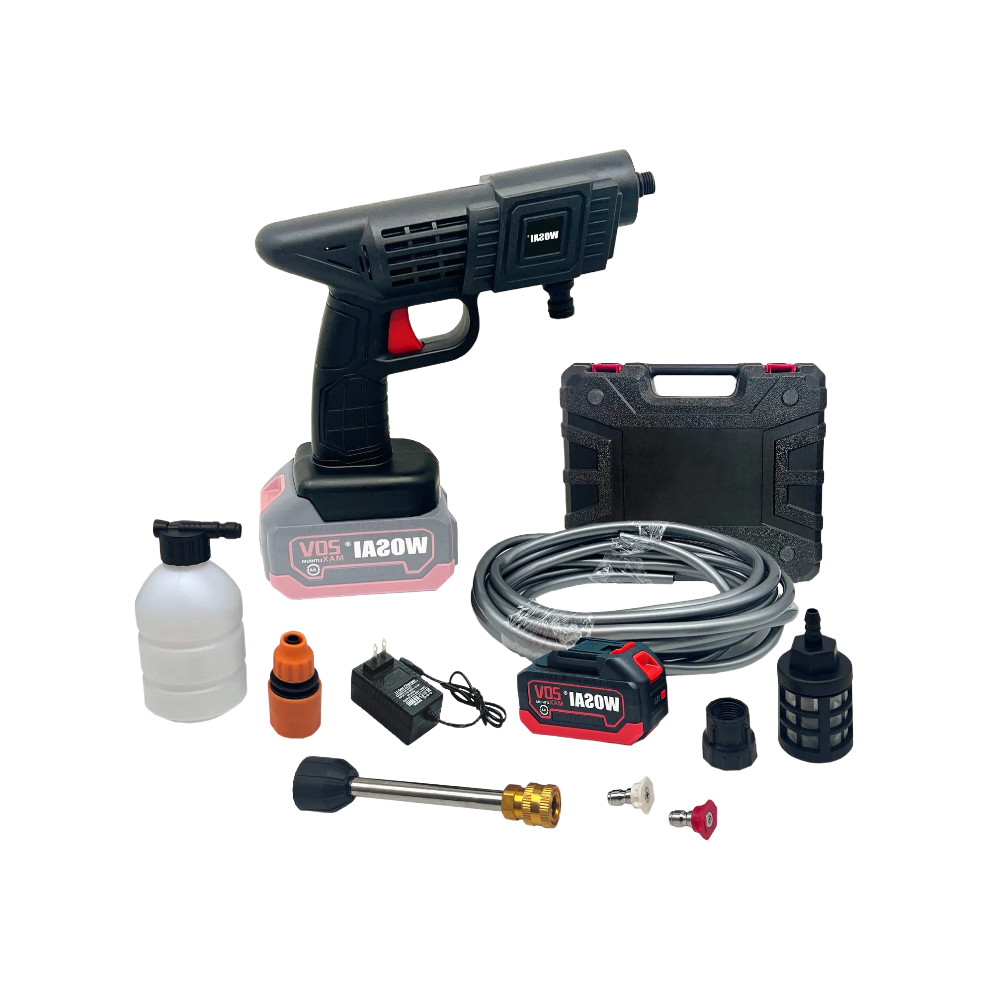 Movable Lithium Battery Powered High Pressure Washer with 1 Year Warranty