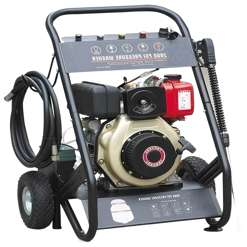 OEM Customizable Diesel Power Washer 6HP 178FAEE Engine with 2.65GPM Flow Rate