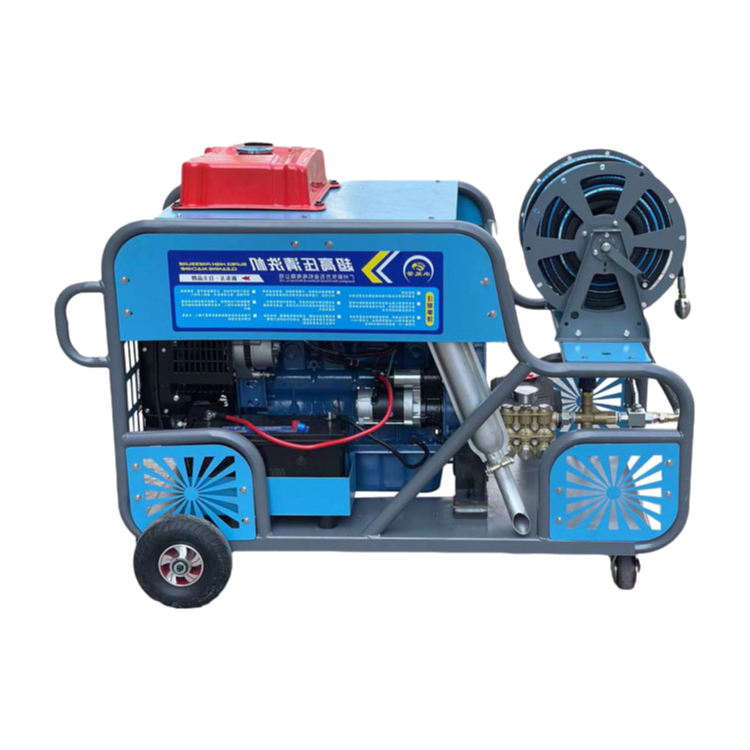 Heavy Duty Diesel Pressure Washer 70L/min Flow Rate for Cement Plant Cleaning
