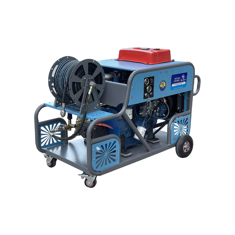 Heavy Duty Diesel Pressure Washer 70L/min Flow Rate for Cement Plant Cleaning