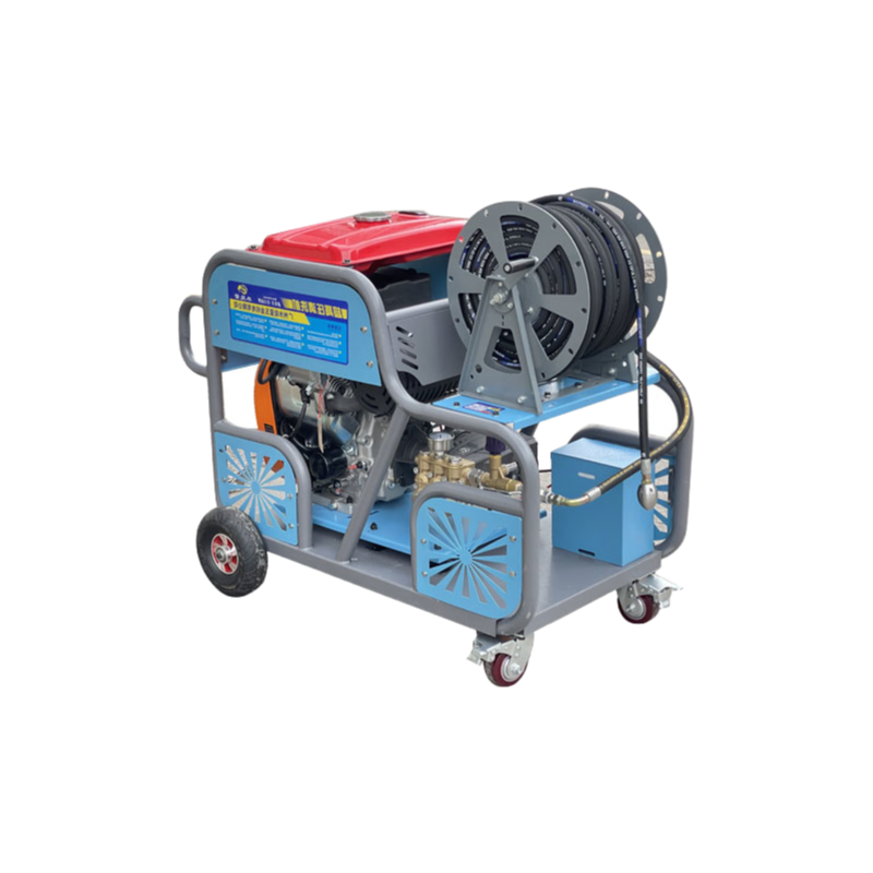Heavy Duty Diesel Pressure Washer 70L/min Flow Rate for Cement Plant Cleaning