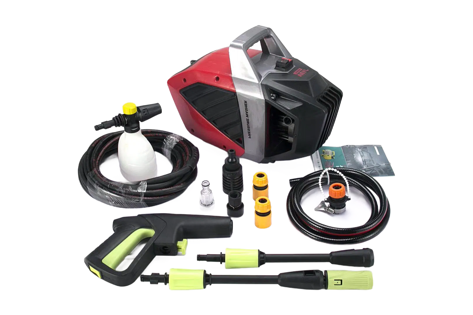 Industrial Grade 1500W High Pressure Washer with 8L/min Flow Rate