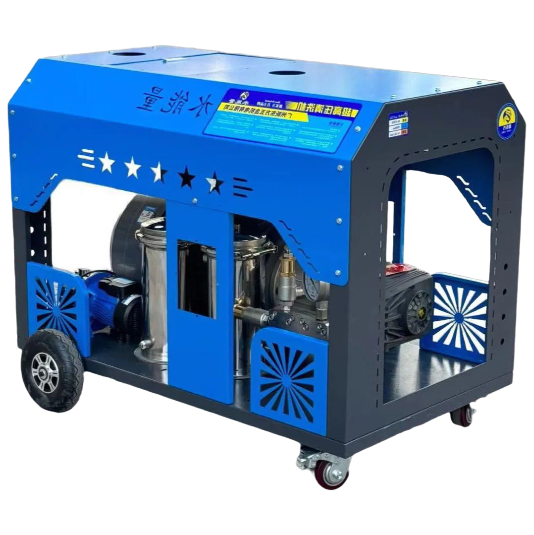30KW Commercial High Pressure Washer Machine for Cement Plant Equipment Cleaning