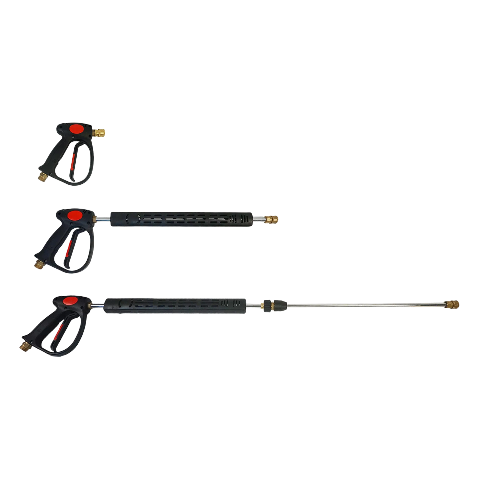 Customizable Car Washer Spray Gun - ABS+SS Construction with Variable Jet Nozzle