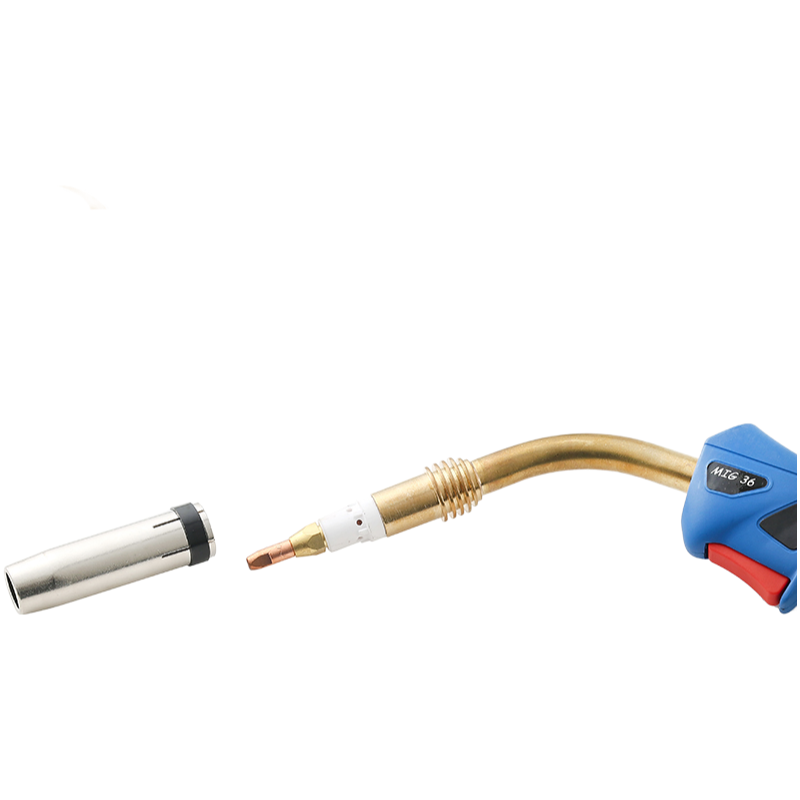 MB36 Gas Cooled Euro MIG Welding Torch - 3m/4m/5m Length Options for Industrial Welding Applications