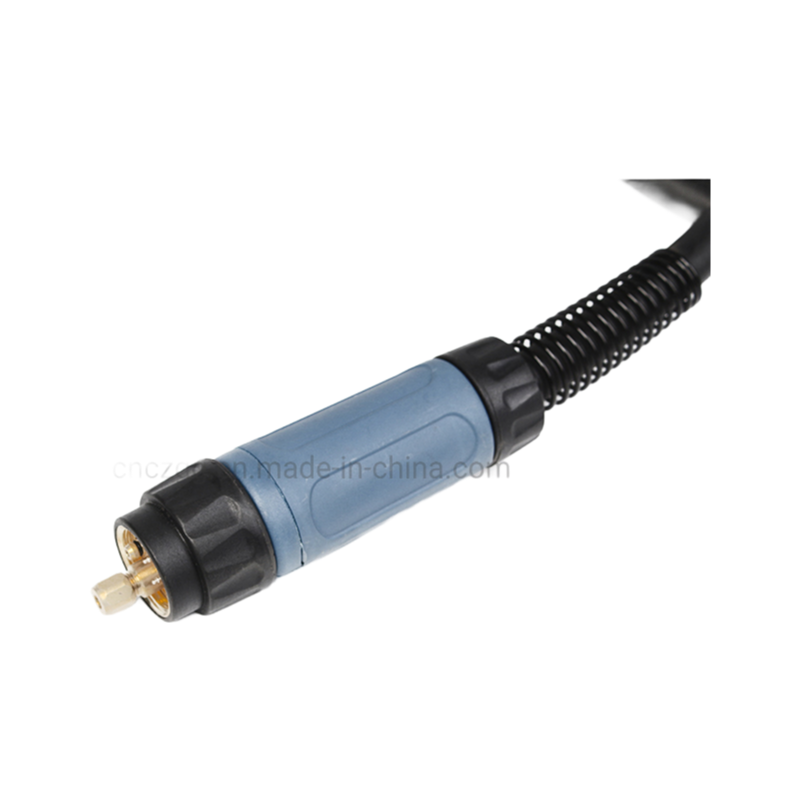 Black Wolf MB36kd MIG CO2 Gas Air Cooled Euro Portable Welding Torch for Binzel Type - 300A CO2 Welding Gun with 60% Duty Cycle