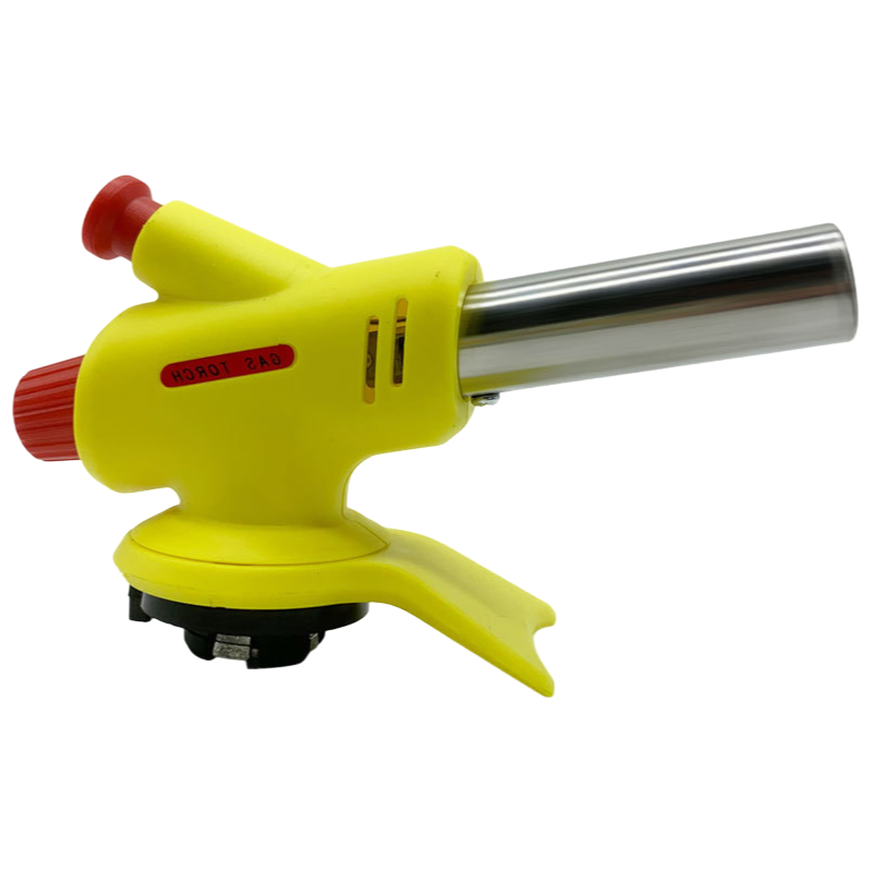 Portable Butane Flame Torch with 1350°C Temperature for BBQ and Camping