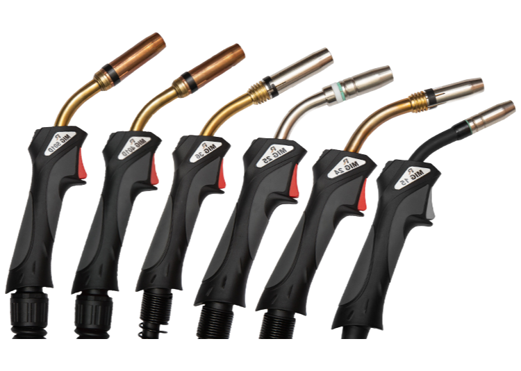 Factory Direct Supply Binzel Type 15AK 24KD 25AK 36KD MIG Torch with Ergonomic Handle Design