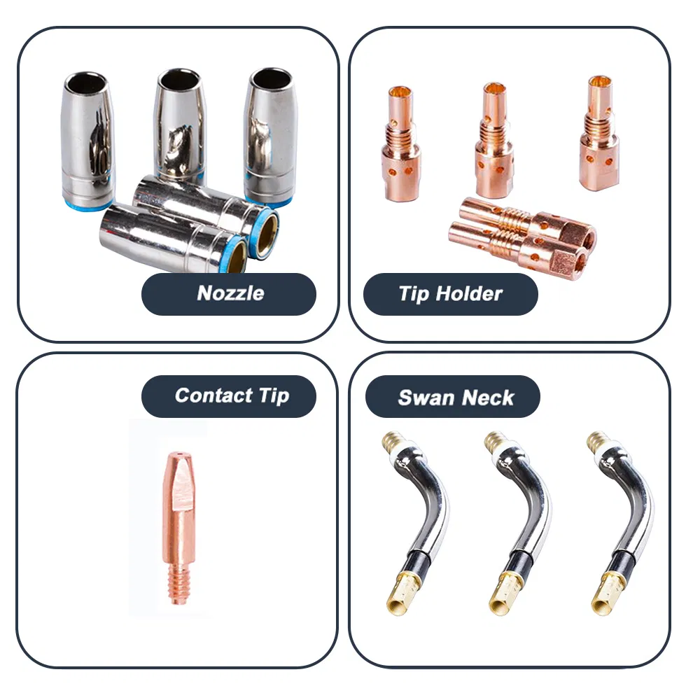Wholesale MIG Welding Torch HRMB25AK 230A CO2 Rating with CE/ISO9001 Certification for Export