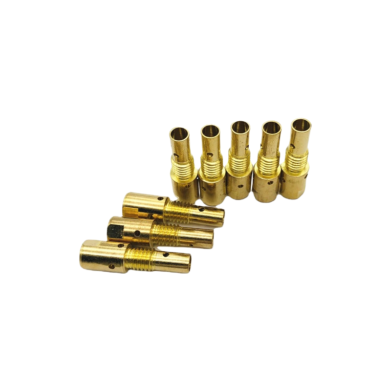 Wholesale 25AK MIG Torch Parts Contact Tip Holder Brass Copper Diffuser for Industrial Use