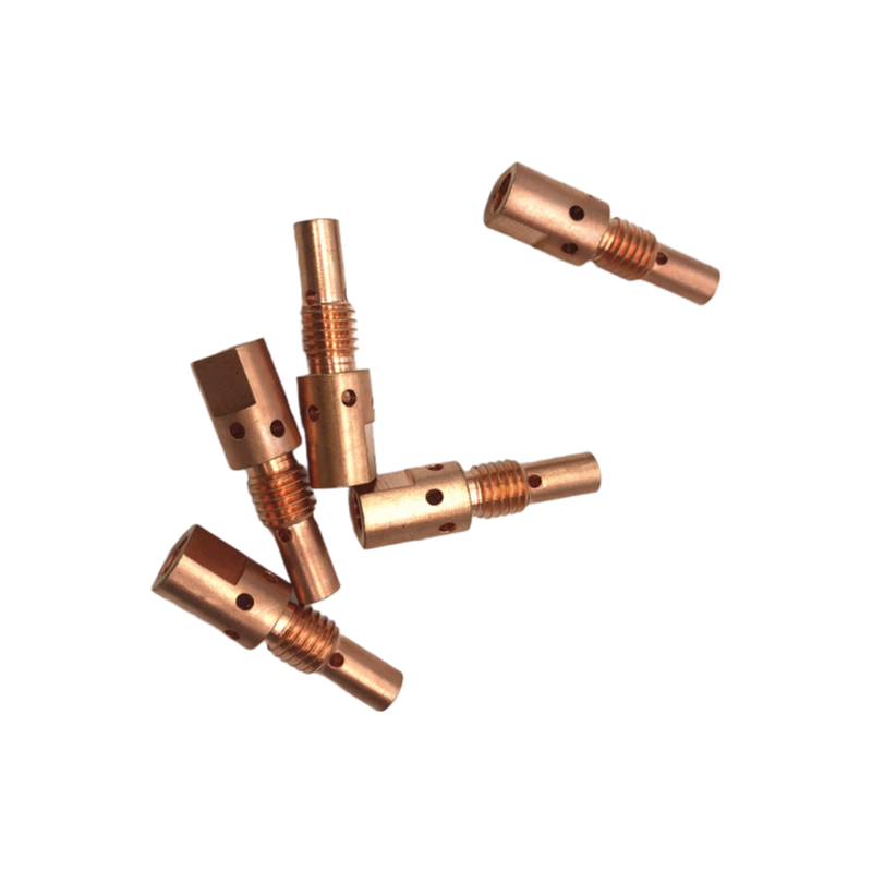 Wholesale 25AK MIG Torch Parts Contact Tip Holder Brass Copper Diffuser for Industrial Use