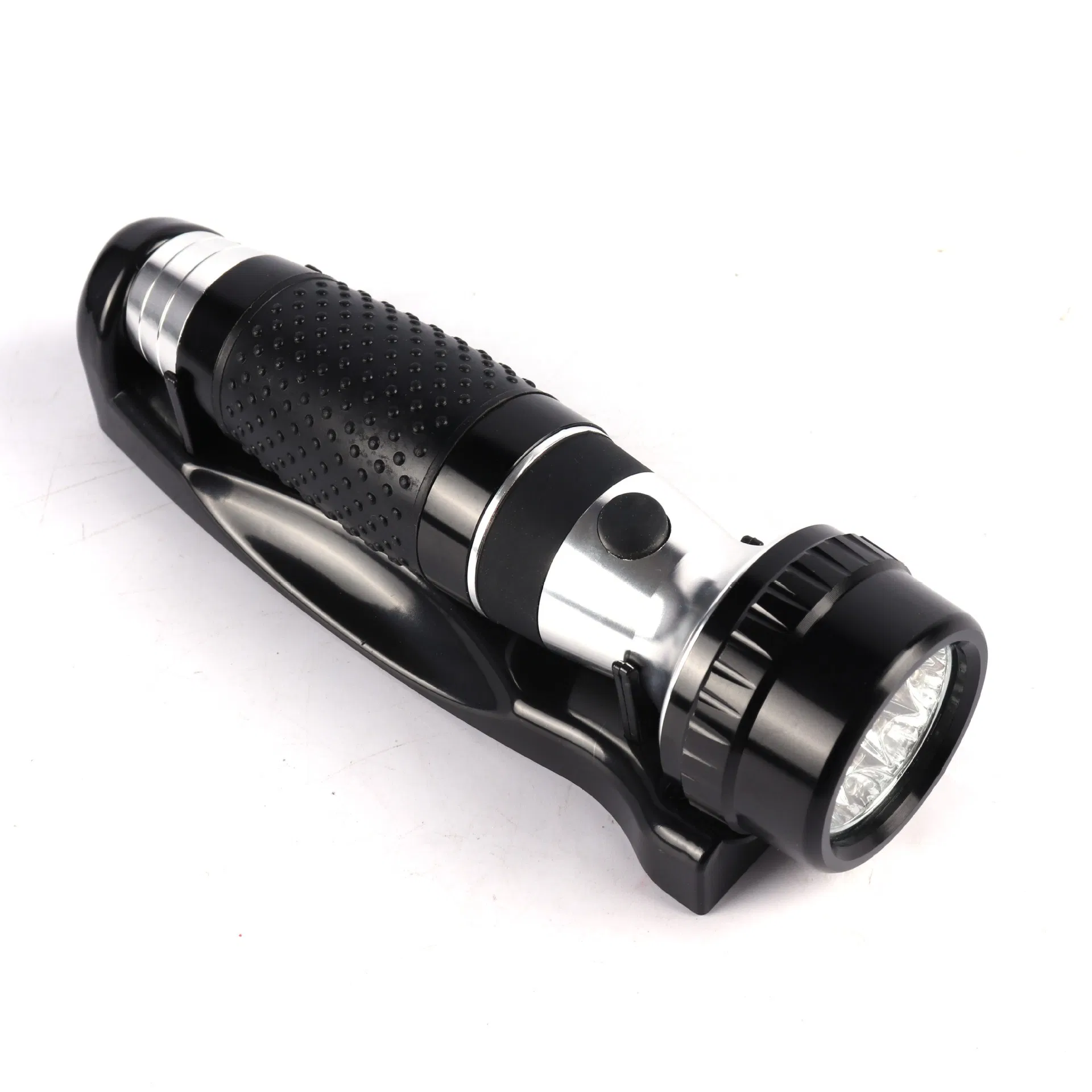 Wholesale Aluminum Alloy Shell Battery Torch Flashlight with Clip Design for Camping