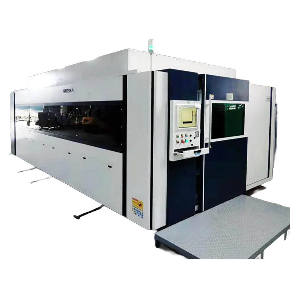 Industrial Grade Fiber Laser Cutter with Intelligent Auto-Focus Head and EtherCAT System