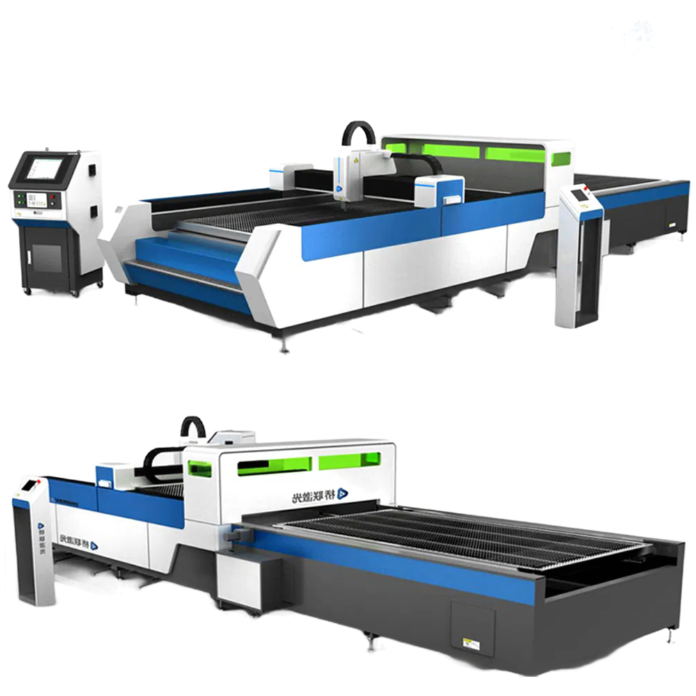 Industrial Grade Fiber Laser Cutter with Intelligent Auto-Focus Head and EtherCAT System