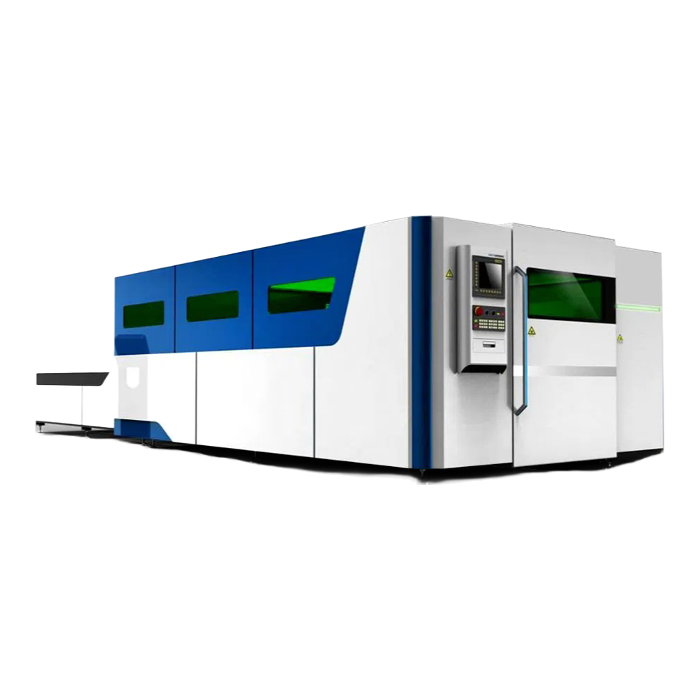 Industrial Grade Fiber Laser Cutter with Intelligent Auto-Focus Head and EtherCAT System