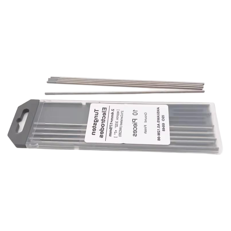 High Quality WC20 Tungsten Electrode Ground Finish for TIG Welding Applications