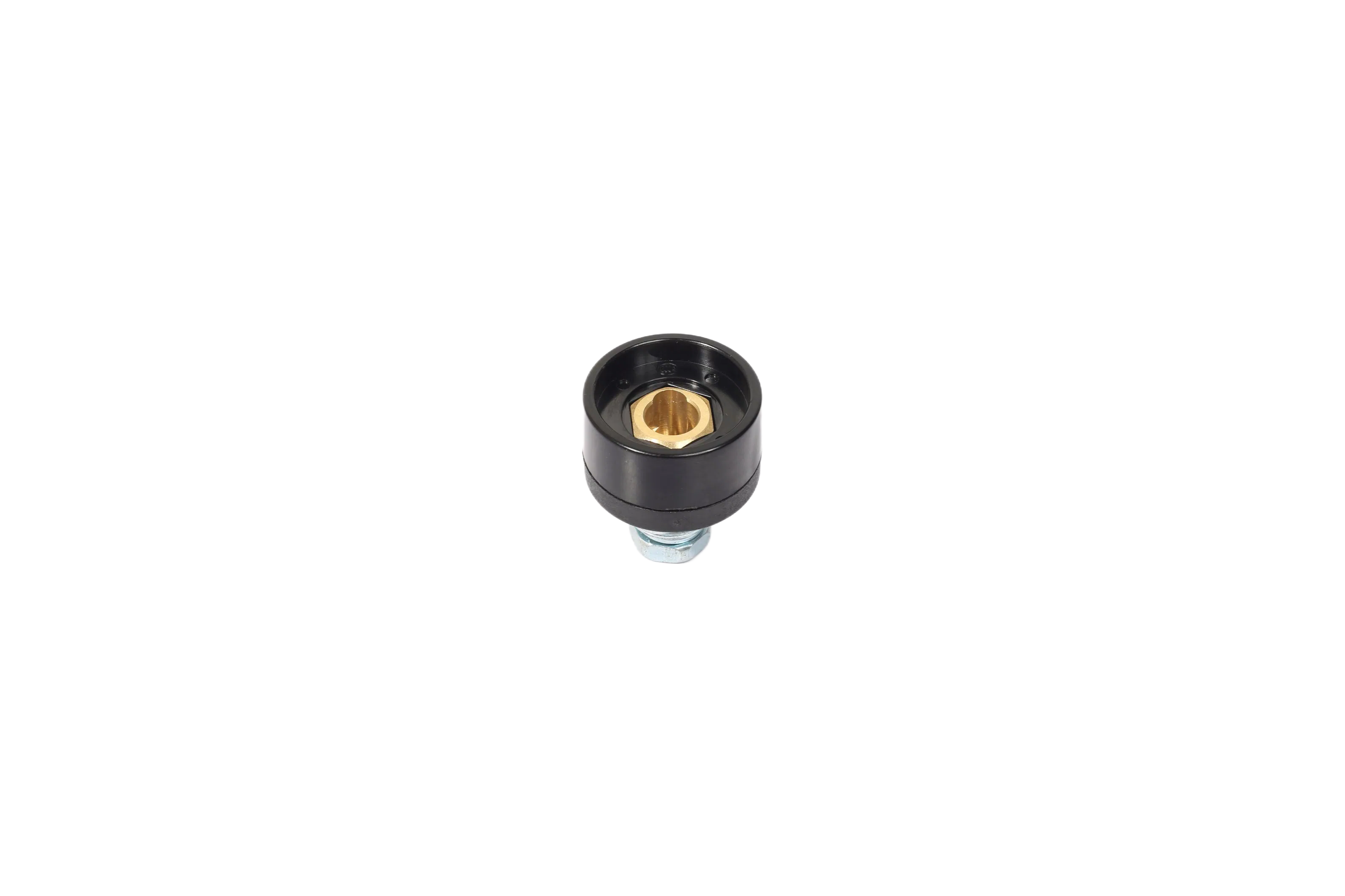 Brass and Rubber Euro Style Welding Connector Plug with CE/ISO9001 Certification