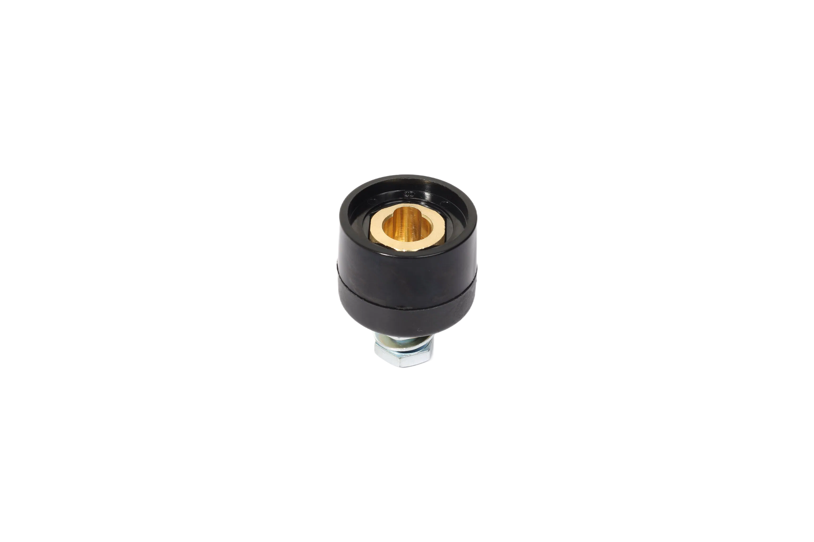 Brass and Rubber Euro Style Welding Connector Plug with CE/ISO9001 Certification