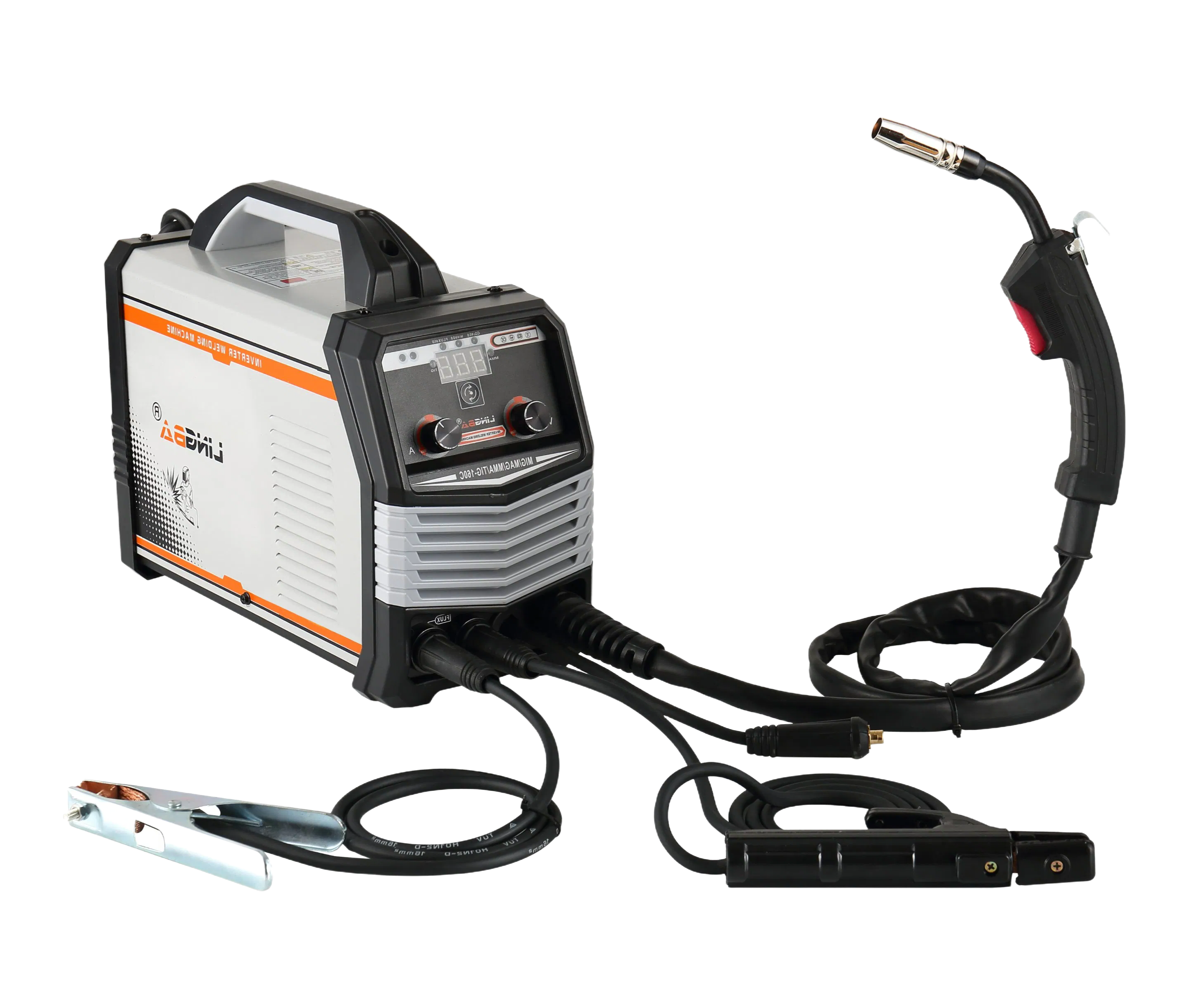 Professional 1kg Flux Core Wire Welder with 3.2mm Electrode Capacity and Air Cooling System